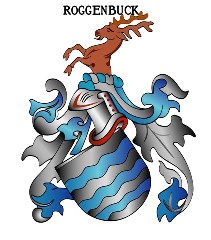 Color Version of Roggenbuck Family Crest