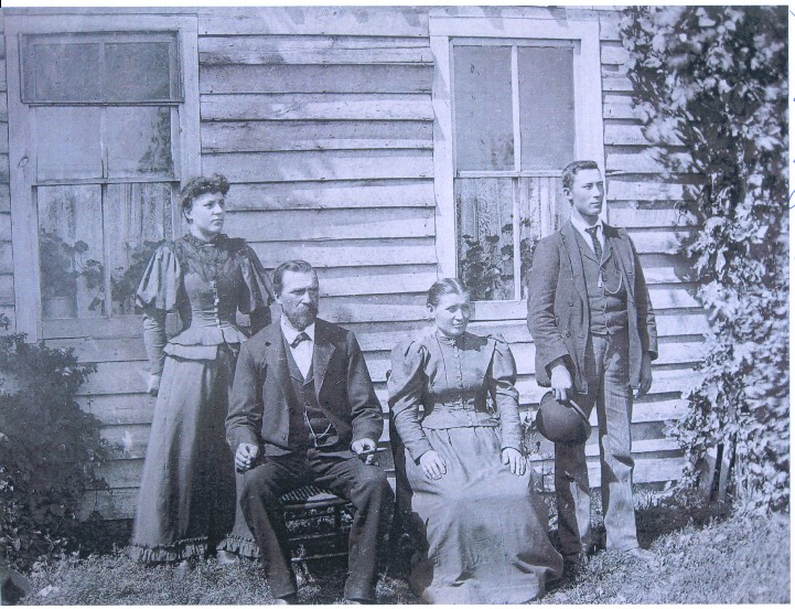 Johann Roggenbuck and family