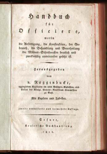 Karl von Roggenbucke Buch
